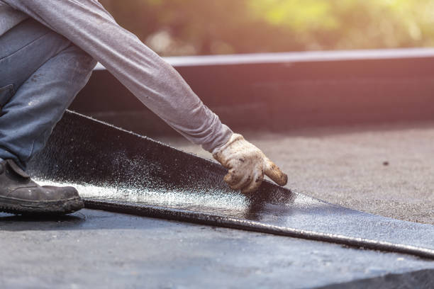Professional Basement Waterproofing technician working in Waveland, IN